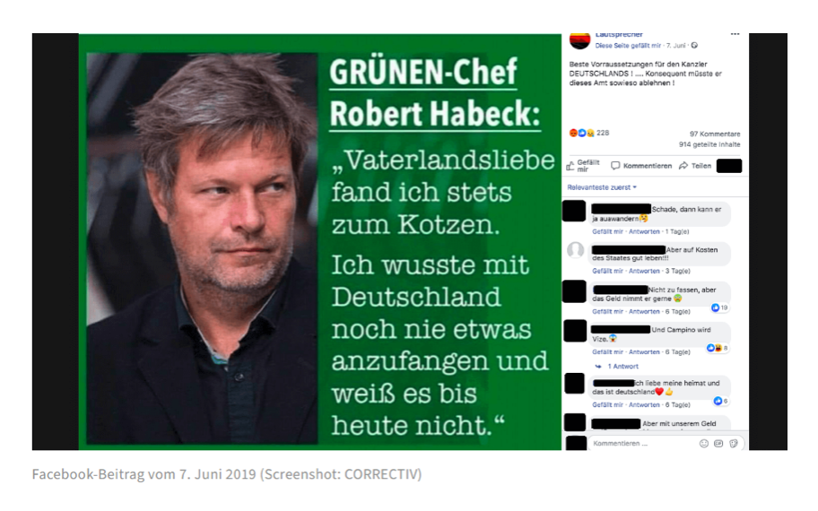 Screenshot/ Berlin 24/7 - Facebook vom 7.Juni 2009