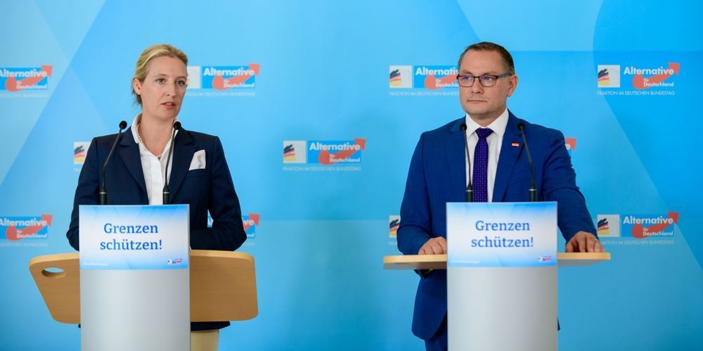 Weidel und Chrupalla als AfD-Fraktionschefs bestätigt