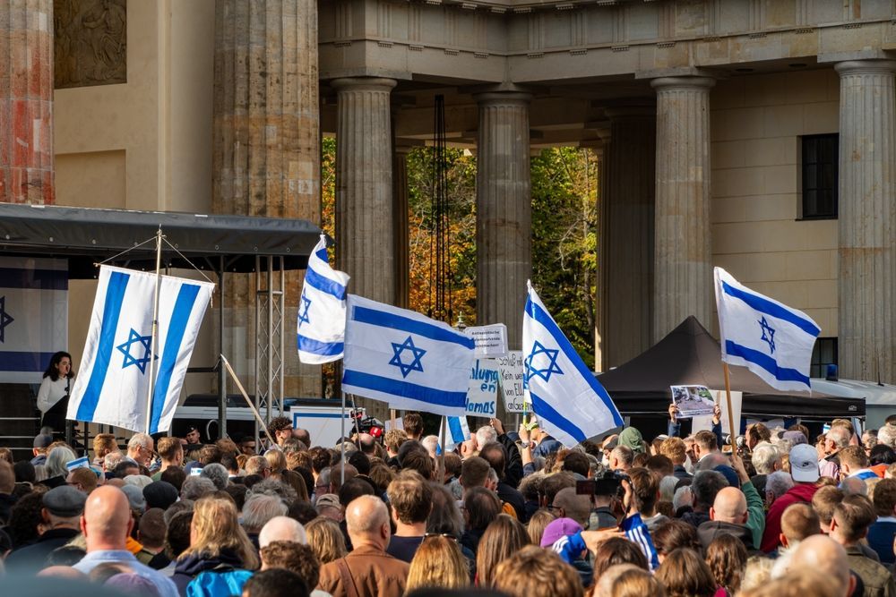 Großkundgebung  der Solidarität mit Israel in Berlin geplant