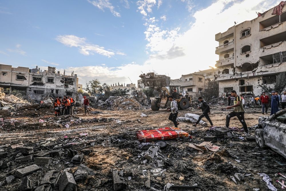 Feuerpause in Gaza: Dutzende von Hilfsgütern im Norden des Streifens eingetroffen