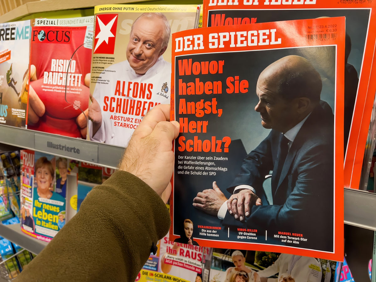 „Spiegel“-Umfrage: Kanzler Scholz im freien Fall