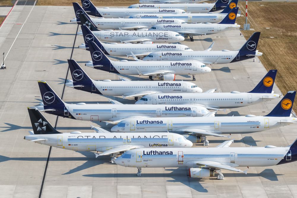 Warnstreik des Lufthansa-Bodenpersonals: Rund 1000 Flüge fallen aus