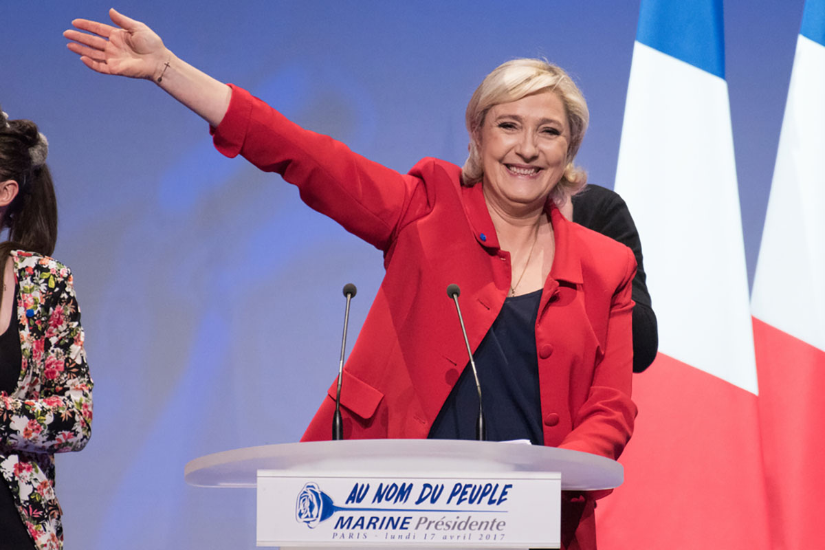 Umfrage in Frankreich: Le Pen auf Erfolgskurs