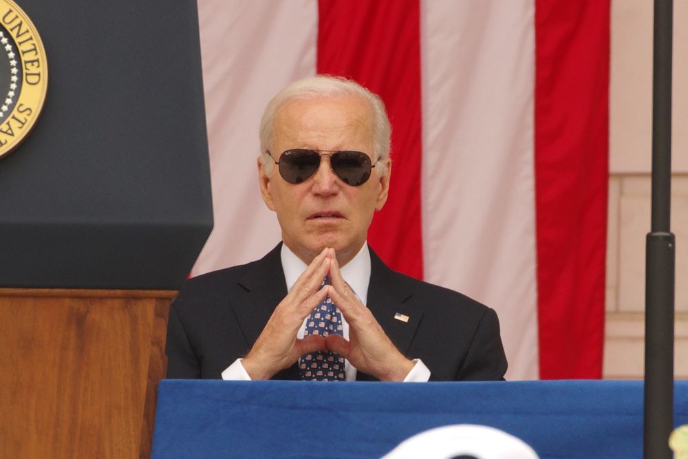 Der Lump Joe Biden geifert