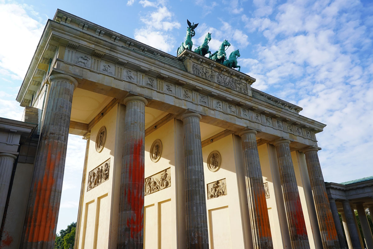 Prozess gegen „Letzte Generation“ nach Farbattacke geplatzt