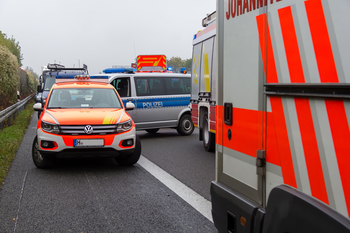 Reisebus-Unglück auf A9 bei Leipzig – Mindestens fünf Tote