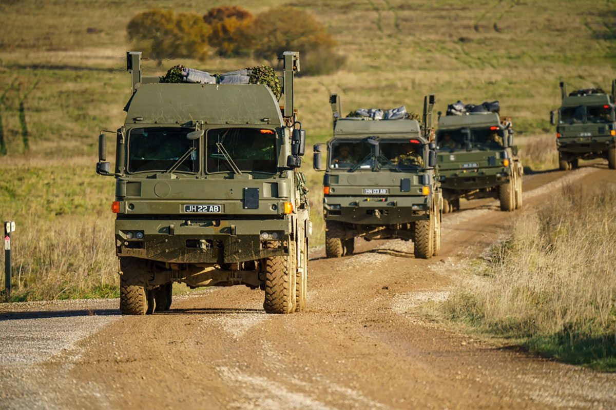 Nato-Manöver: 1000 britische Militärfahrzeuge überqueren Deutschland – Route bleibt geheim