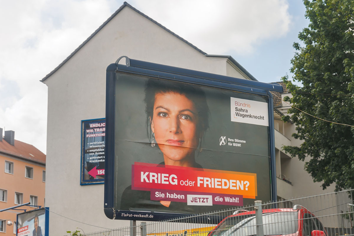 Wagenknecht: Ablehnung einer Stationierung von US-Raketen ist Bedingung für Koalitionen