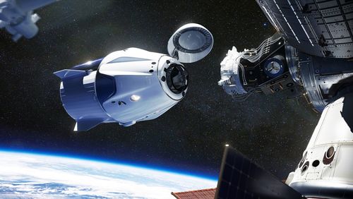 Amerikaner und Russe mit „Crew Dragon“ zur ISS gestartet