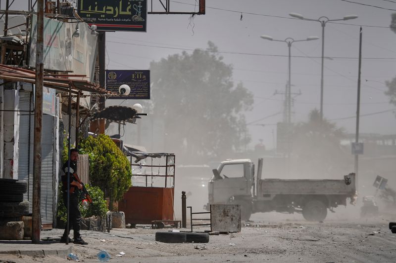 Tote bei Kämpfen nahe Damaskus in Syrien