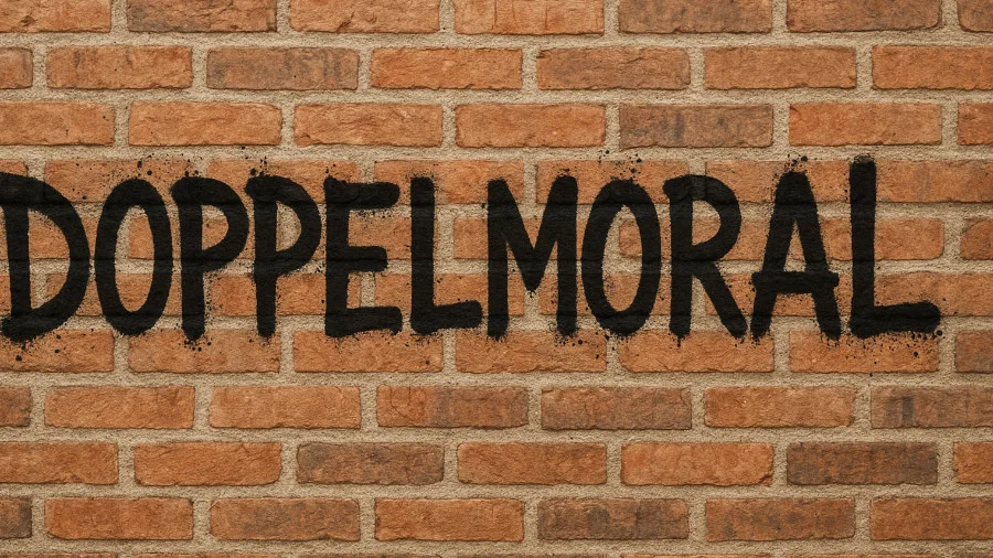 Wo denken Sie hin? Hier gibt es keine Doppelmoral!