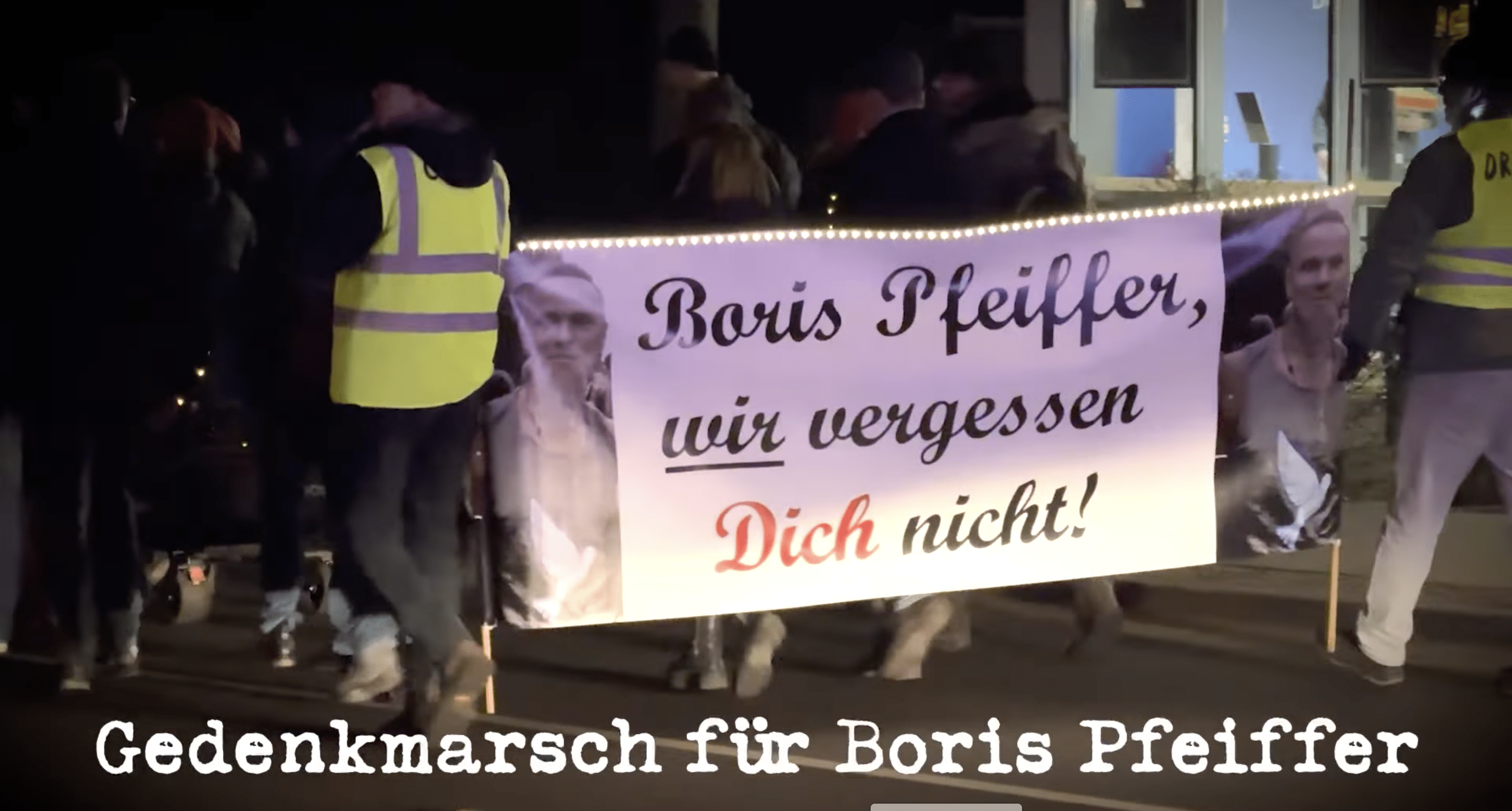 Am 4. Gedenktag: Lebensgefährtin von Boris Pfeiffer erhebt schwere Vorwürfe gegen die Polizei